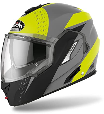 AIROH CASCO MODULARE REV 19 LEADEN YELLOW MATT XS