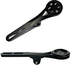 Integrated Aero Handlebar Out Front Cycling Computer Road Bike Mount Compatible with Garmin, Wahoo, CatEye, and Bryton with GoPro Action Camera and Bike Light Attachment