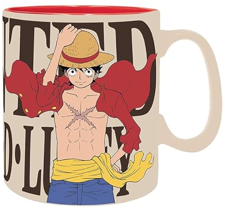 ABYstyle One Piece Luffy & Wanted Large Mug