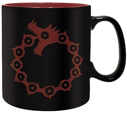 The Seven Deadly Sins Symbols Unisex Tasse multicolor Keramik Anime, Fan-Merch, TV-Serien