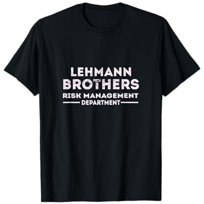 Risk Management Department Spruch Lustig Herren T-Shirt Schwarz S Klassische Passform Crew-Kragen Halbarm Klein EU 16-41 Crew-Ausschnitt Legere Geschäftskleidung T-Shirt Logo