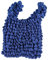 Bolsa elástica casual portátil plisada, mini bolsas extensibles, bolsas de compras de comestibles, adecuadas para compras, senderismo y camping
