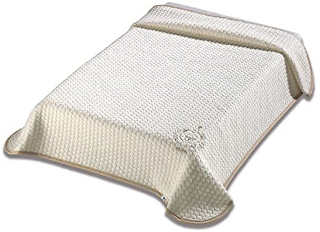 Lanovenanube Bambi Babydecke M51 - Mini-Kinderbett 80 x 110 cm - Beige