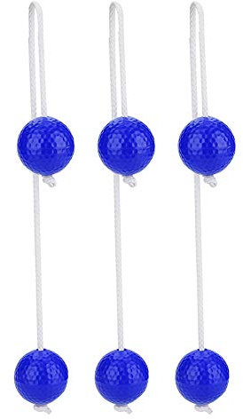 Aramox Toss Bolas, 2 Colors 3 Pairs Ladder for Ball Toss Bolas Set Replacement Sports Balls Ladder for Ball (Blue)