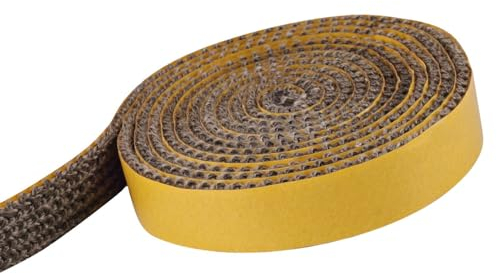 JALEVID Kamindichtung Feuerfestes Dichtungsband Ofendichtband Hitzebeständig Selbstklebend Ofendichtschnur für Kaminofen Ofenrohr Ofen Kamine Holzöfen 2mm x 10mm x 2m