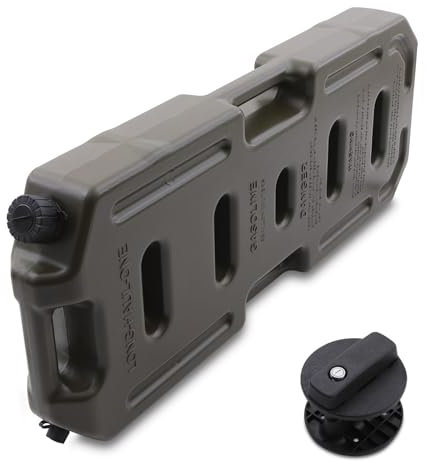 Predator 4x4 Jerrican de carburant universel de 20 litres avec support de verrouillage