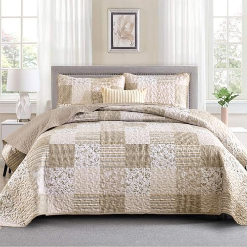 Mybedsoul SZ11AC080733AF-K Plaid Quilt Sets