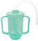 FakeFace Gobelet de Soin Patient Alité Tasse Aliment Liquide pour Personnes Âgées Gobelet Anti-déversement et Anti-fuite avec 4 Poignées pour Adulte Handicapé Maternité Tasse D'alimentation
