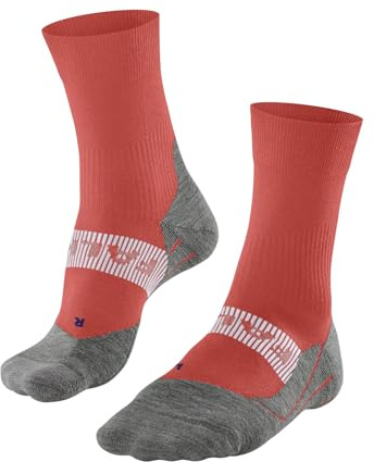 FALKE Damen Laufsocken RU4 Endurance Cool W So Funktionsmaterial antiblasen 1 Paar, Orange Coral 8017, 35-36