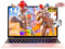 NOTODD 2025 Laptop 14 Zoll Win11 6GB+256GB SSD Unterstützung 1TB Notebook Celeron N4020 (bis 2.8GHz) 1920x1080p WiFi5G BT4.2 Deutscher Tastaturschutz und kabellose Maus-Gold