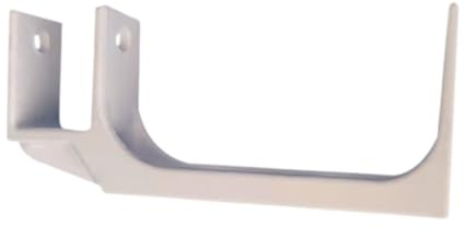 MYCENSE Einziehbare Markisen-Wandhalterung, Reparaturteile, Aluminiumlegierung, universelle Deckenhalterung für den Garten im Freien, Weiß