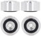 Lautsprecher Stoßdämpfung Füße - 4pcs Aluminiumlegierung Turntable -Isolationsplattformen für Lautsprecher und CD -Player, Anti -Vibrations -Isolierungskissen