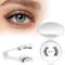 Higu clace Pestañas magnéticas de aspecto natural con aplicador, Pestañas magnéticas sin pegamento(SET-F)