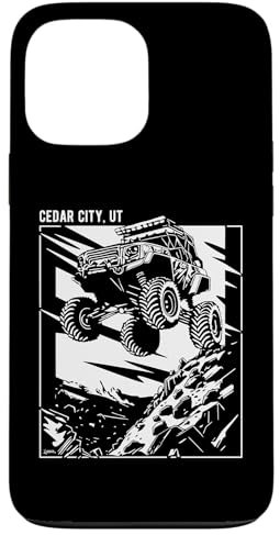 Cedar City Utah Offroad 4x4 Quad Side-by-Side SxS ATV Design Case for iPhone 13 Pro Max