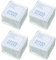 Sxmrmnx 400Pcs Transparent Slides Coverslips Coverslides 22X22mm for Microscope