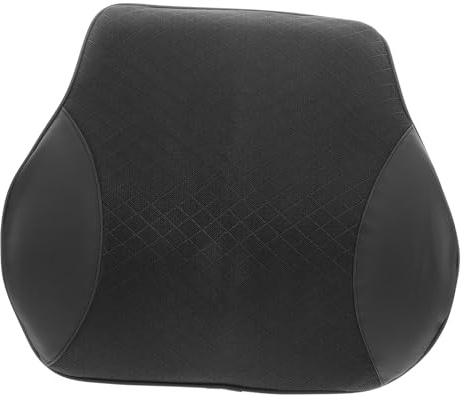 iplusmile Almohada Lumbar De Espuma Viscoelástica Para Silla De Coche Oficina y Gaming Cojín Lumbar Para Mayor Comodidad Al Conducir Trabajar y Viajar