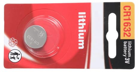 GinMimi Durability CR1632 3V Lithium Cell CR1632 3V Lithium Batteries for Efficient Operate of Electronic Products Battery Button Cell Battery