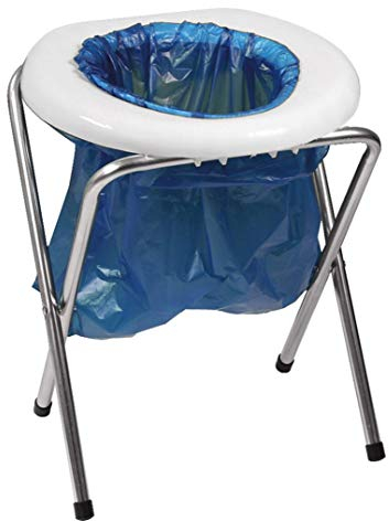 Portable Camp Toilet - Camping Commode