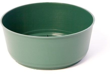 Bulb Bowls Plastic Green 24cm Dish Pack 5 Smithers Oasis