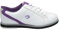 BSI Women's 460 Bowling Shoe, White/Purple, Size 5