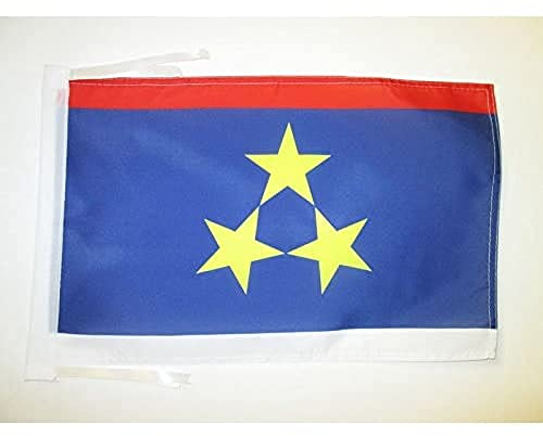 AZ FLAG - Flagge Vojvodina In Serbien - 45x30 cm Mit Kordel - Autonome Provinz Wojwodina Fahne 30 x 45 Cm - Flaggen