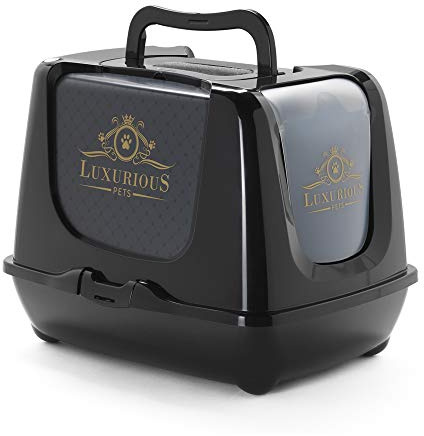 Moderna Luxurious Maison de Toilette pour Chat 50 x 39,5 x 37,5 cm