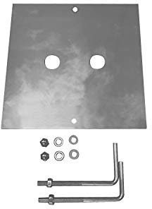 Betonankerset für SQUARE POLE, ROX ACRYL POLE und ARCOLOS UP BEAM, Edelstahl 30