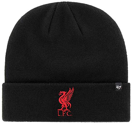 '47 Brand Cuff Knit Beanie Wintermütze - FC Liverpool schwarz