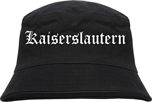 HB_Druck Kaiserslautern Fischerhut - Bucket Hat L/XL Schwarz