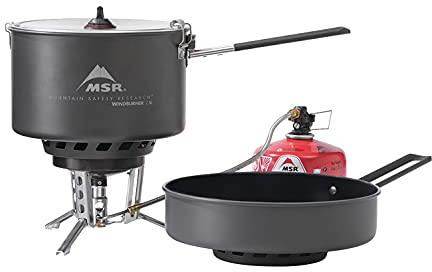 Msr WindBurner Stove Combo System with Pans