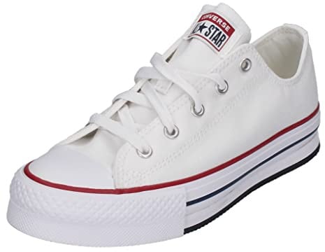 Converse Chuck Taylor All Star Eva Lift Foundation Ox Sneaker Kind Weiss Sneaker High Shoes