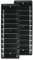 905446 Lot de 2 porte-cartes compatibles avec Chipdrive/support mural pour 10 cartes d'employé – Suivi du temps/enregistrement de la minuterie