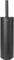 Brabantia - Mindset Toilet Brush and Holder - Bristle Brush - Protective Steel Handle - Corrosion Resistant - Bathroom Accessory - Infinite Grey - 42 x 11 x 9.6 cm