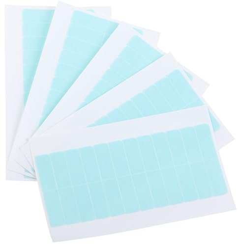 Smukdoo Double Sided Hair Extension Tape Tabs, Double Sided Adhesive Tapes in Hair Extensions, Human Hair Weft Replacement,60PCS.