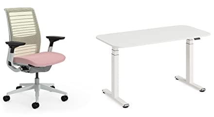 Steelcase Think Bürostuhl Solo - Elektromotorisch Homeoffice-Schreibtisch
