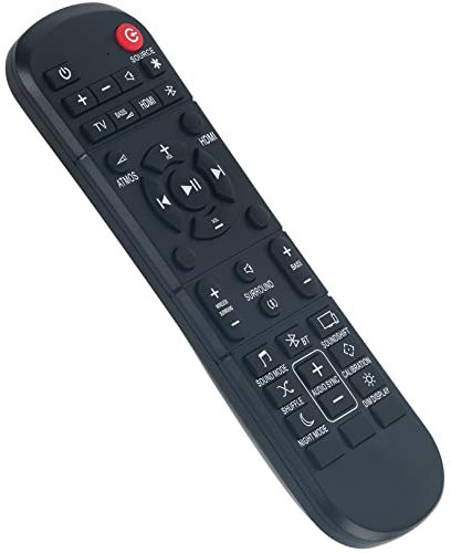 AIDITIYMI Replace Remote Control Suitable for JBL Bar 9.1/5.1/2.0/2.1/3.1 CH Soundbar Sound Bar Speaker System JBLBAR913DBLKAM JBL2GBAR51IMBLKAM