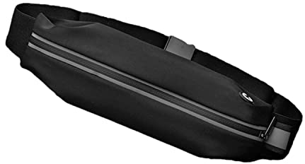 Marsupio Sportivo Running Stretta con Cerniera, Cintura Running Porta Cellulare, Cintura Palestra e Porta Cellulare da Corsa Regolabile, Compatibile con Tutti i Modelli di Smartphone, Cintura Running