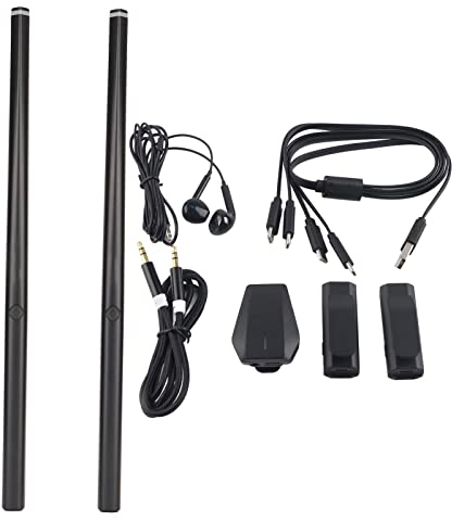Topiky Air Electronic Drum Somatosensory, Air Electronic Drum Kit, Drumsticks für Erwachsene und Kinder, Virtual Air Drumsticks Unterstützen MIDI, Tragbarer Digitaler Midi Übungsdrumstick