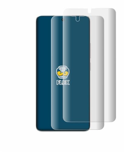 BROTECT Schutzfolie für Xiaomi Redmi Note 13 Pro+ 5G | 2 Stück Transparenter Displayschutz Made in Germany Klare Full-Screen Folie Full-Cover 3D Curved Montage Kit