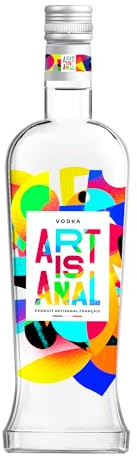 ARTISANAL - vodka de blé - vodka artisanale française - Origine : 100% France - 37,5% Alcool - Bouteille 70 cl