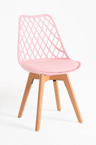 Regalos Miguel - Sillas Comedor - Silla Mima - Rosa