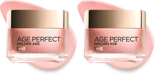 L'Oréal Paris Age Perfect Golden Age Crema Viso Fortificante Giorno Con Polifenoli Di Peonia (Confezione da 2)