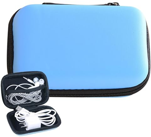 Cable Organizer Pouch - Dustproof Travel Cable Organizer Bag, Tech Accessories Pouch | Portable Waterproof Bag, Protective Tech Accessories Case Data Cable Organizer for Cords, Chargers, Headsets