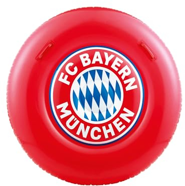 Happy People FC Bayern München | Badeinsel Logo| Rot | Fußball
