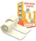 Ducki 2 Pack Door Wedge Stopper - 3 in 1 Thermoplastic Rubber Door Stop Wedge for The Top, Bottom, or Hinge of Doors - Reliable and Long-Lasting Door Stopper Wedge - 4 x 2 x 1.5 - White