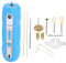 Dissolvant de Colle pour écran de Téléphone, Double Rotation Efficace, Longue Durée de Vie de la Batterie avec Voyant de Poussière pour le Nettoyage Adhésif, le Polissage, la