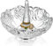 H&D HYALINE & DORA Ringhalter aus transparentem Kristall, rund, 10,2 cm, Schmuckständer, Ringhalter für Hochzeit, Schmuck-Display, Geschenke für Mutter, Frau, Freundin