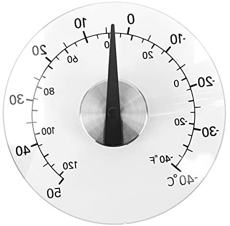 Außenthermometer, Selbstklebend, Transparent, Fenster, Tür, Gewächshaus, Temperaturüberwachungstester