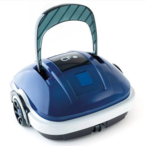 Kabelloser Poolroboter CF 45 CL, Akkubetrieb für bis zu 50m², 50-minütiger Reinigungsmodus, energieeffizient, kompakt, wartungsarm, 340 x 350 x 330 mm, nur 3,6 kg
