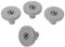 DIYEAH 4Pcs Dishwasher Replacement Lower Rack Wheel Compatible with Aeg Durable Dishwasher Parts for Easy Installation and Enhanced Functionality